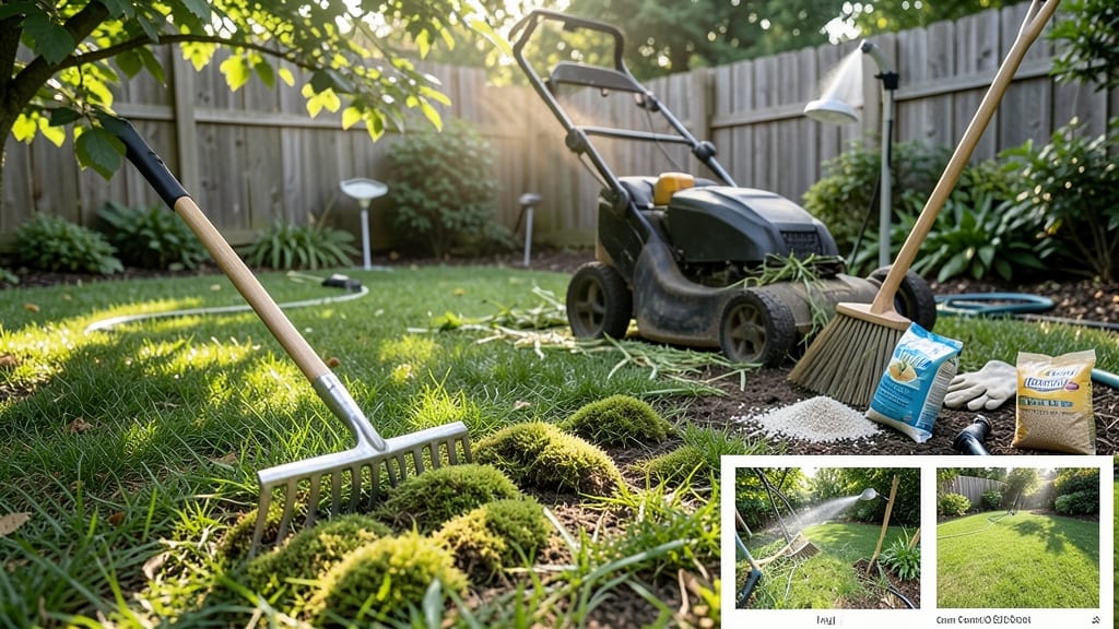 How to Eliminate Moss from Lawn: Vinegar and Iron Combo for Spotless Grass in Hours