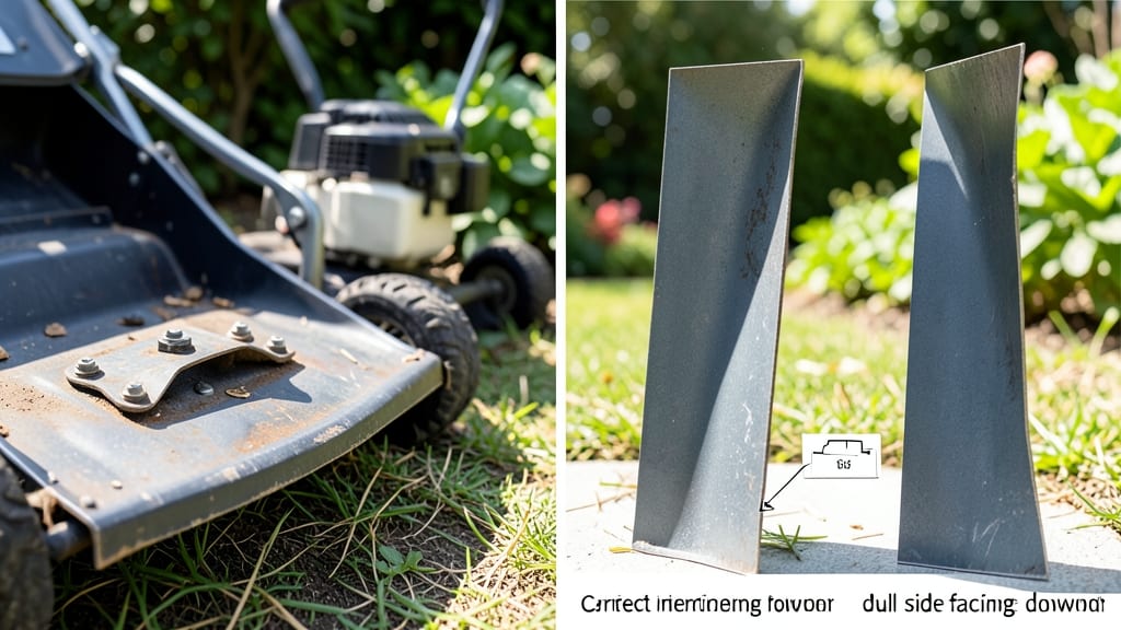 Which Side of the Lawn Mower Blade Is Up: Sharp Edge Facing Forward Explained